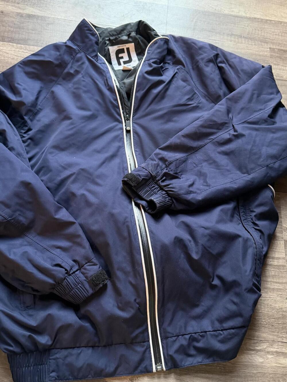 FootJoy Navy Blue Windbreaker Jacket